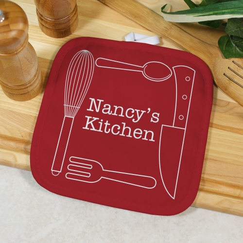 Personalized Kitchen Pot Holder GiftsForYouNow